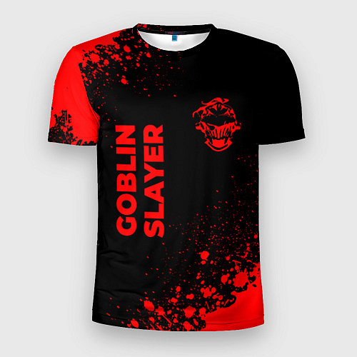 Мужская спорт-футболка Goblin Slayer - red gradient вертикально / 3D-принт – фото 1