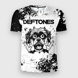 Мужская спорт-футболка Deftones - рок пес