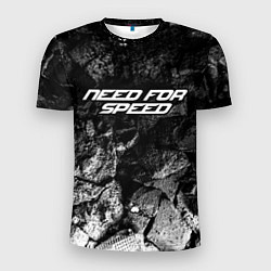 Мужская спорт-футболка Need for Speed black graphite