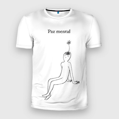 Мужская спорт-футболка Ментальный образ учителя / 3D-принт – фото 1