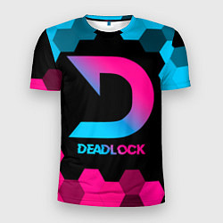 Мужская спорт-футболка Deadlock - neon gradient
