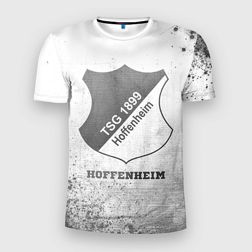 Мужская спорт-футболка Hoffenheim - white gradient / 3D-принт – фото 1