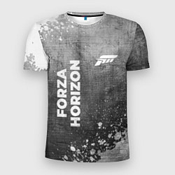Футболка спортивная мужская Forza Horizon - grey gradient вертикально, цвет: 3D-принт
