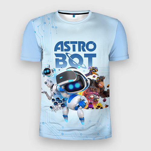 Мужская спорт-футболка Astro Bot - Game / 3D-принт – фото 1