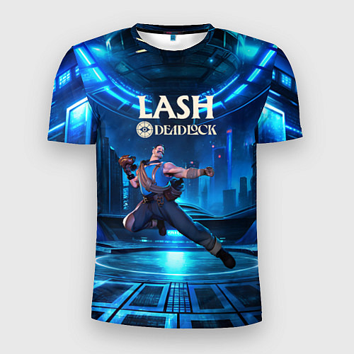 Мужская спорт-футболка Lash Deadlock / 3D-принт – фото 1