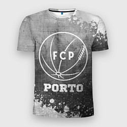 Мужская спорт-футболка Porto - grey gradient