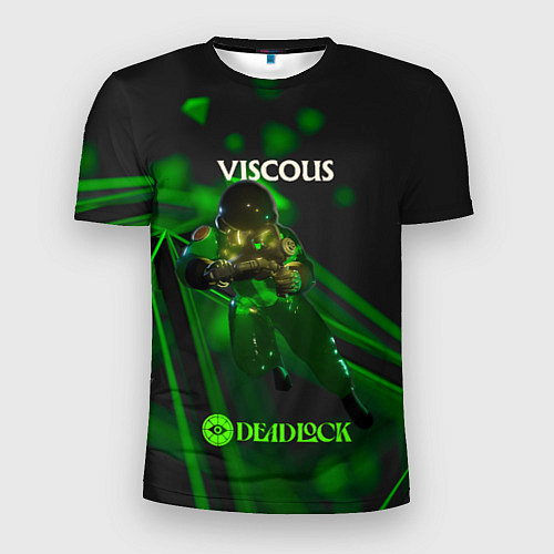 Мужская спорт-футболка Viscous Deadlock / 3D-принт – фото 1