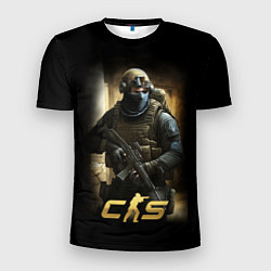 Мужская спорт-футболка CS спецназовец
