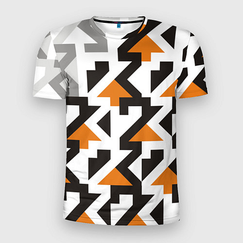 Мужская спорт-футболка Паттерн-23 / 3D-принт – фото 1