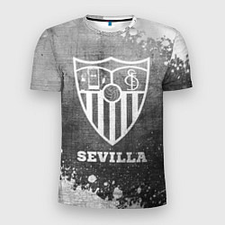 Мужская спорт-футболка Sevilla - grey gradient