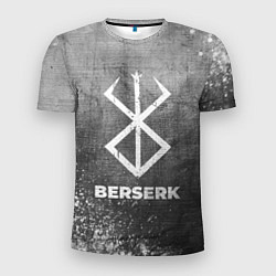 Футболка спортивная мужская Berserk - grey gradient, цвет: 3D-принт