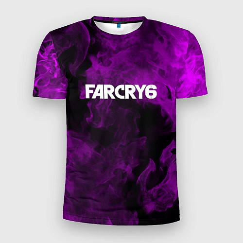 Мужская спорт-футболка Farcry neon fire / 3D-принт – фото 1