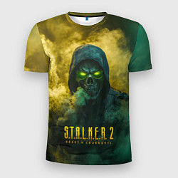 Мужская спорт-футболка Stalker 2 череп