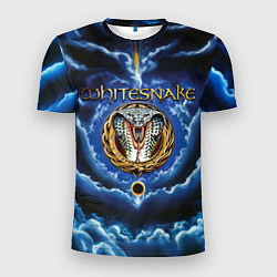 Мужская спорт-футболка Whitesnake музыкальная группа