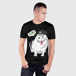 Футболка спортивная мужская Котозмей - Бендер, цвет: 3D-принт — фото 2