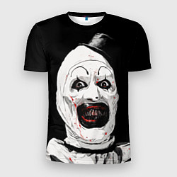 Футболка спортивная мужская Ужасающий клоун Арт, цвет: 3D-принт