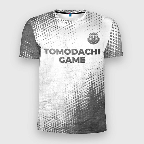 Мужская спорт-футболка Tomodachi Game - white gradient посередине / 3D-принт – фото 1