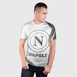Футболка спортивная мужская Napoli - white gradient, цвет: 3D-принт — фото 2