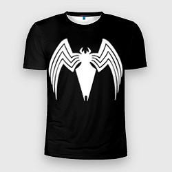 Футболка спортивная мужская Venom - spider logo, цвет: 3D-принт