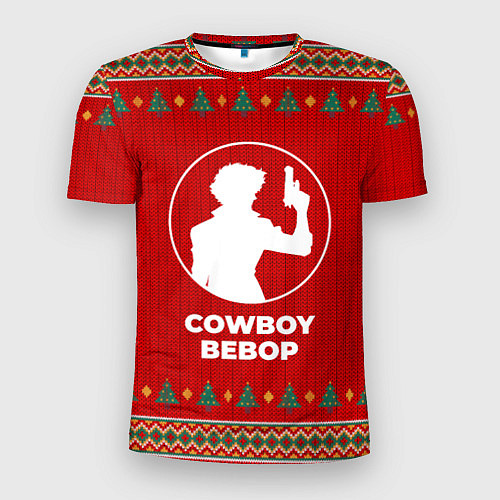 Мужская спорт-футболка Cowboy Bebop new year / 3D-принт – фото 1