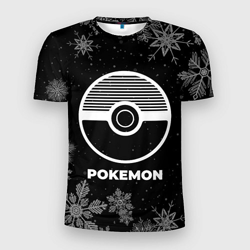 Мужская спорт-футболка Снежный Pokemon / 3D-принт – фото 1