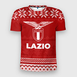 Мужская спорт-футболка Новогодний Lazio