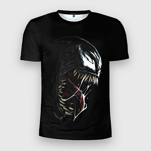Мужская спорт-футболка Рёв Венома / 3D-принт – фото 1
