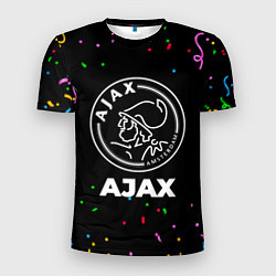 Футболка спортивная мужская Ajax конфети, цвет: 3D-принт
