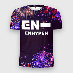 Мужская спорт-футболка Праздничный Enhypen