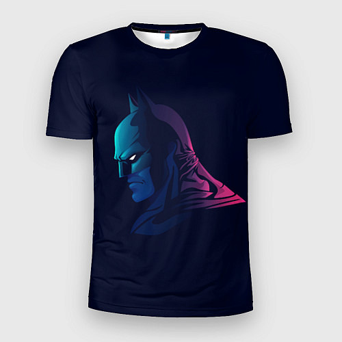 Мужская спорт-футболка Batman gradient / 3D-принт – фото 1