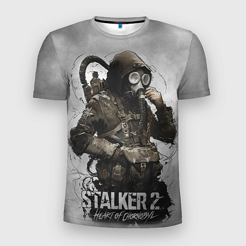 Мужская спорт-футболка S t a l k e r 2 Heart of Chornobyl / 3D-принт – фото 1