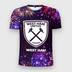 Мужская спорт-футболка Праздничный West Ham