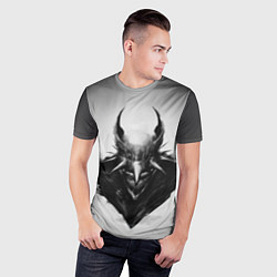Футболка спортивная мужская Batman who laughs, цвет: 3D-принт — фото 2