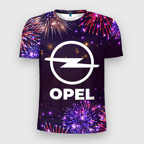 Мужская спорт-футболка Праздничный Opel / 3D-принт – фото 1