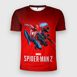 Мужская спорт-футболка Два паука Marvel spider man 2