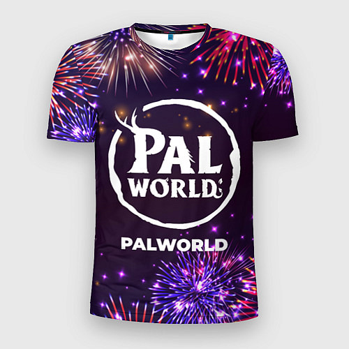 Мужская спорт-футболка Праздничный Palworld / 3D-принт – фото 1