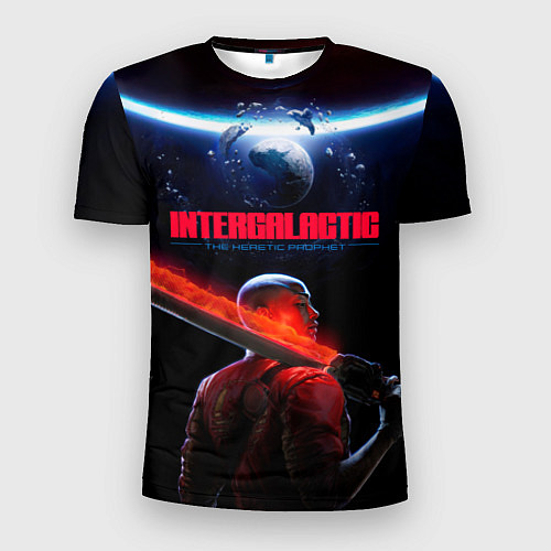 Мужская спорт-футболка Героиня Intergalactic the heretic prophet / 3D-принт – фото 1