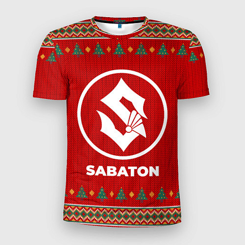 Мужская спорт-футболка Sabaton new year / 3D-принт – фото 1