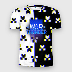 Мужская спорт-футболка Warthunder x minecraft