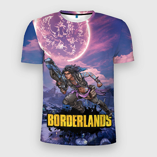 Мужская спорт-футболка Borderlands вооружение / 3D-принт – фото 1