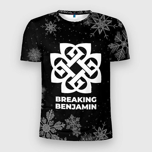 Мужская спорт-футболка Снежный Breaking Benjamin / 3D-принт – фото 1