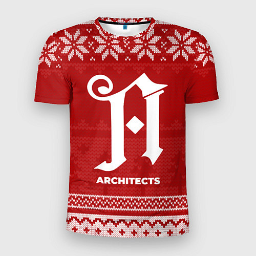 Мужская спорт-футболка Новогодний Architects / 3D-принт – фото 1