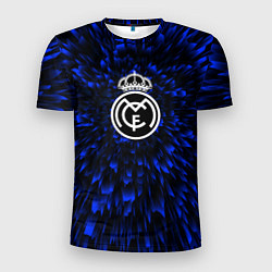 Мужская спорт-футболка Real Madrid blue energy