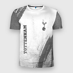 Футболка спортивная мужская Tottenham - white gradient вертикально, цвет: 3D-принт