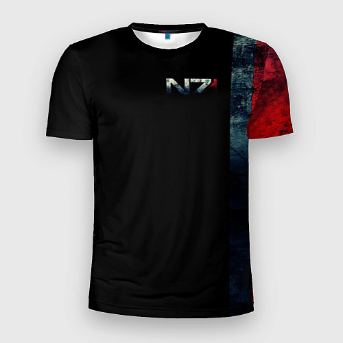 Мужская спорт-футболка Shepard N7 - светлый / 3D-принт – фото 1