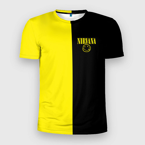 Мужская спорт-футболка Нирвана два цвета / 3D-принт – фото 1