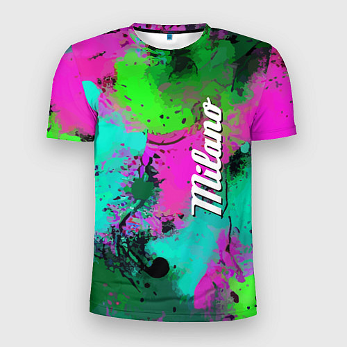 Мужская спорт-футболка Color impression - abstraction / 3D-принт – фото 1