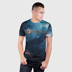 Футболка спортивная мужская Stronghold сrusader крестоносец бури, цвет: 3D-принт — фото 2