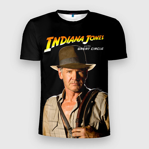 Мужская спорт-футболка Indiana Jones and the Great Circle / 3D-принт – фото 1