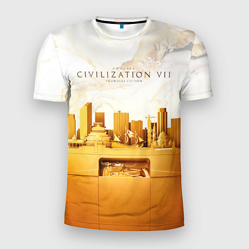 Мужская спорт-футболка Civilization VII / 3D-принт – фото 1